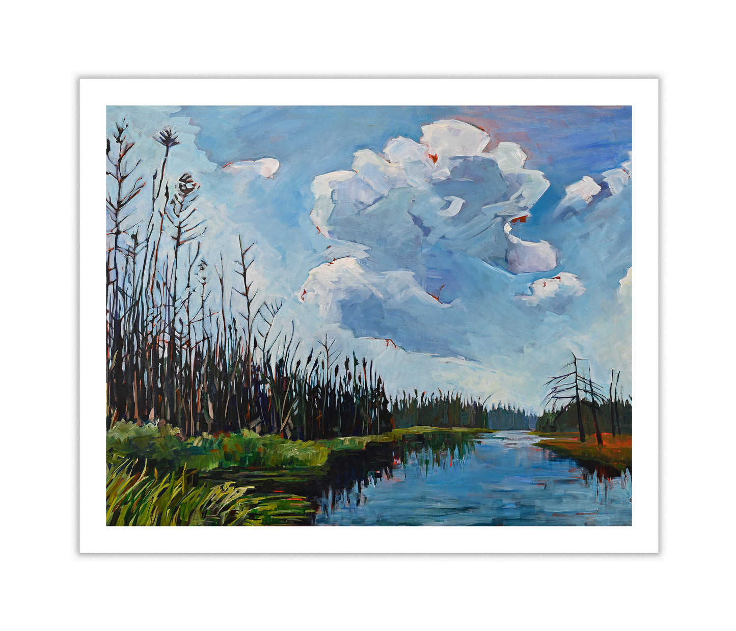 "Burnt Lands" Art Print