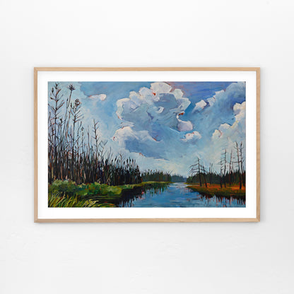 "Burnt Lands" Art Print