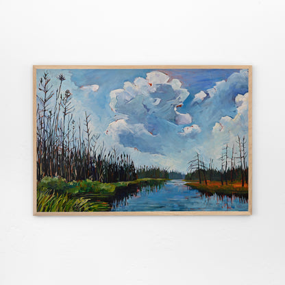 "Burnt Lands" Art Print