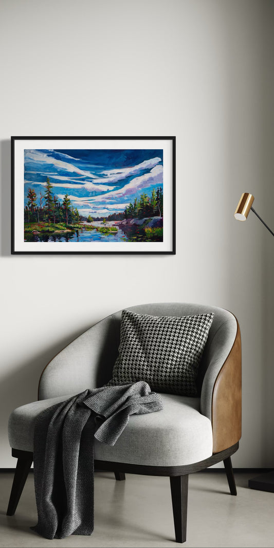 Wabakimi Wetlands - Ltd. Ed. Print