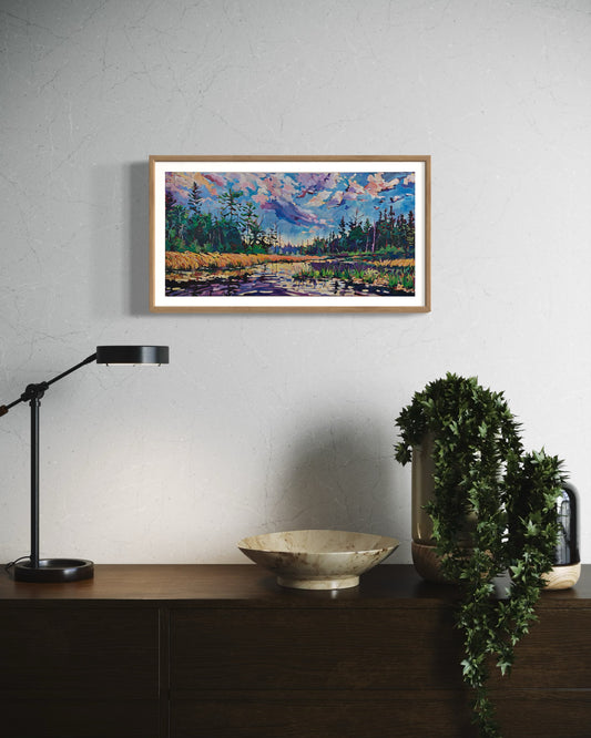 "Sunnywater" Art Print