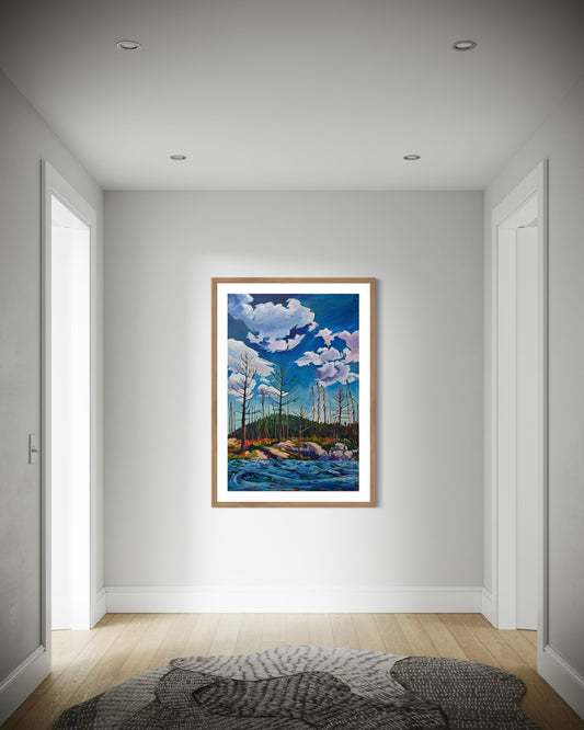 "Second Growth" Art Print