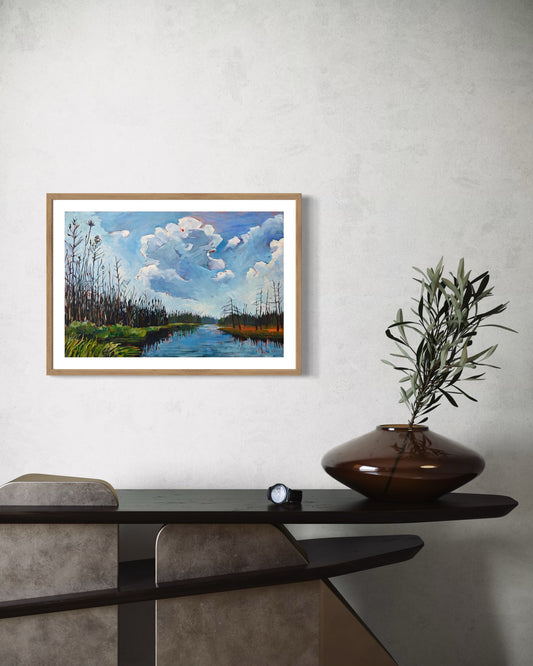 "Burnt Lands" Art Print