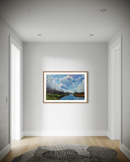 "Burnt Lands" Art Print